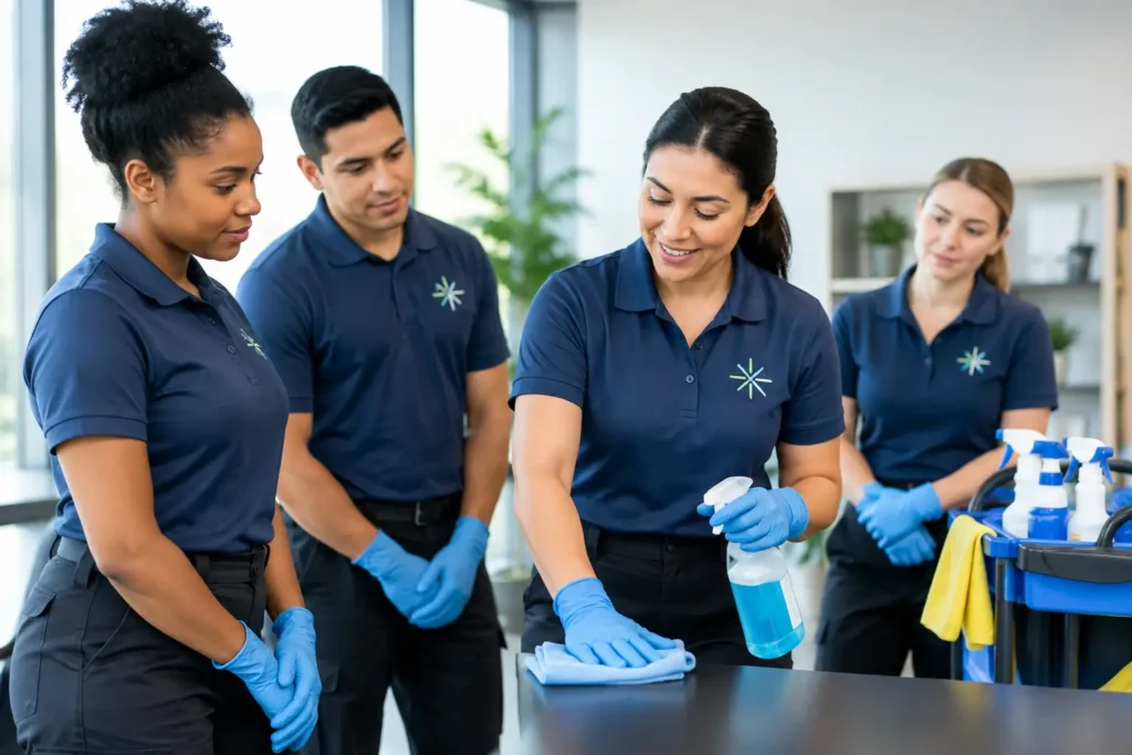 Commercial Cleaning Staff Training That Sticks