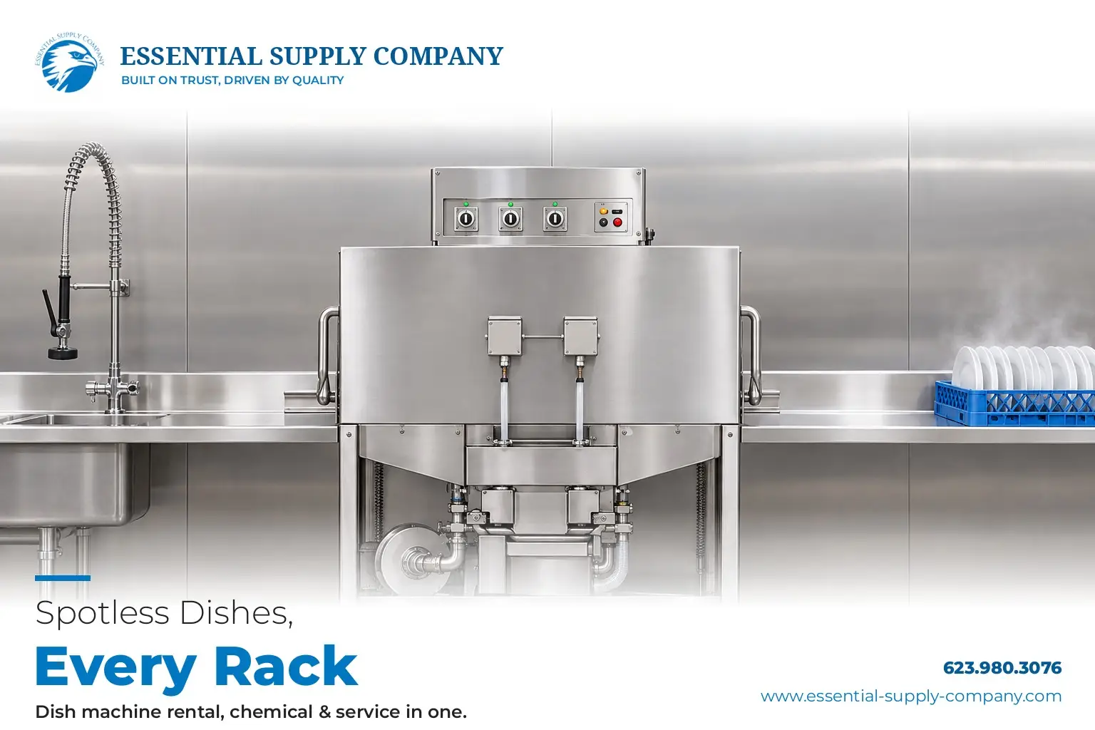 Dish Machine Lease and Chemical Program for Kitchens
